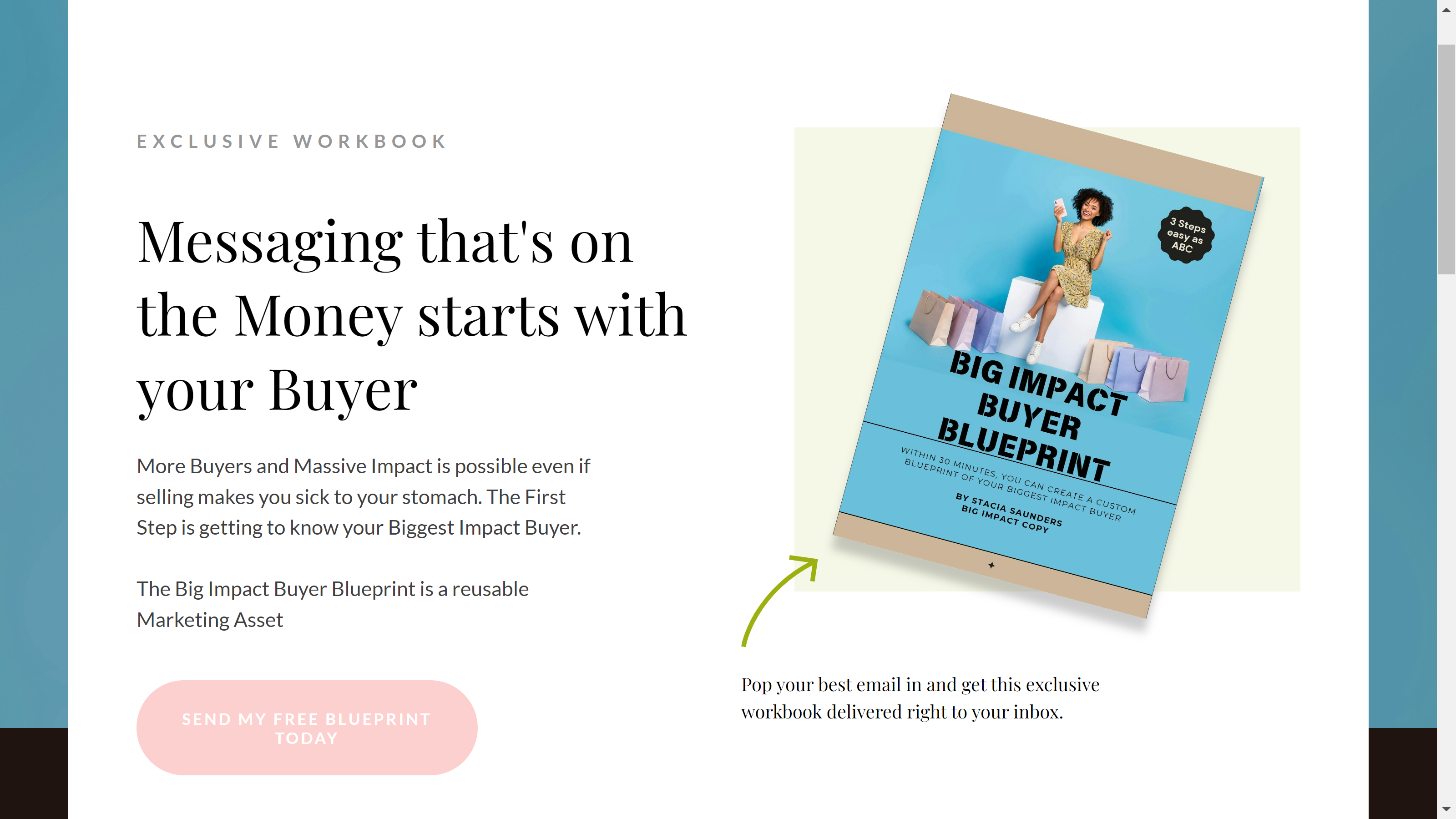 Landing Page – Big Impact Copy